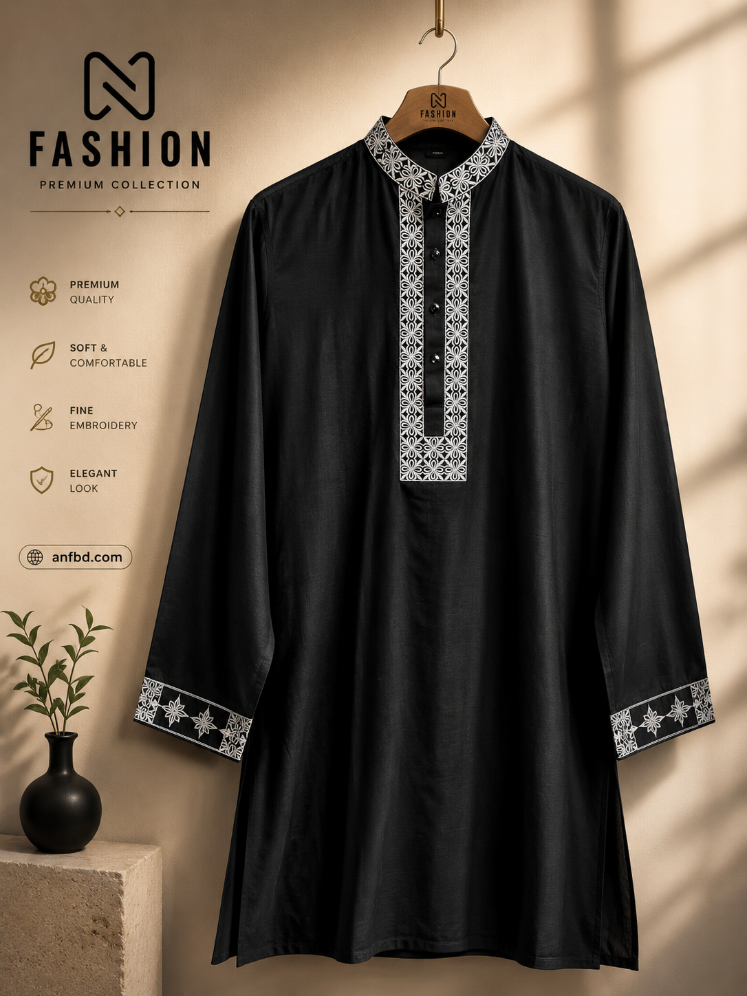 Black Elegance, Timeless Style.