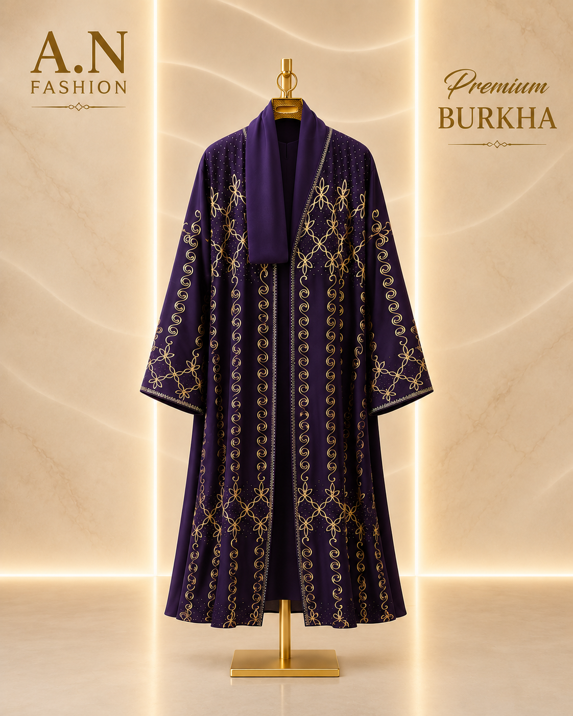 Premium Burkha Collection – A.N FASHION ✨