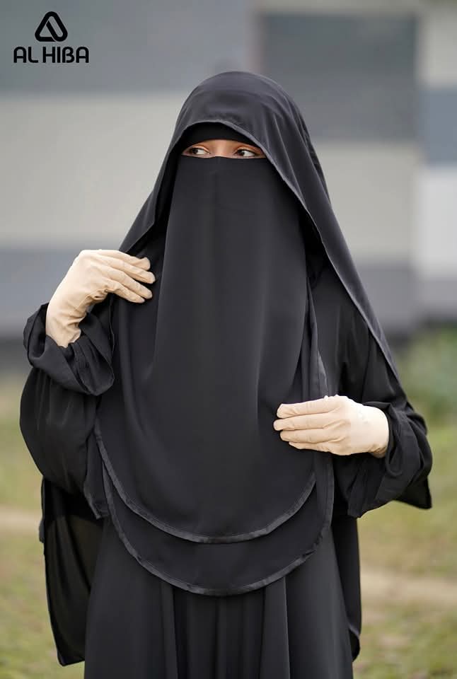 Subaita Set – 3 Layer Hijab & Burka Set